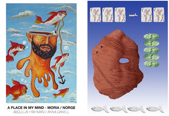 Hovedbilde Abdullah Rahmani, A man from the body of fish / ...