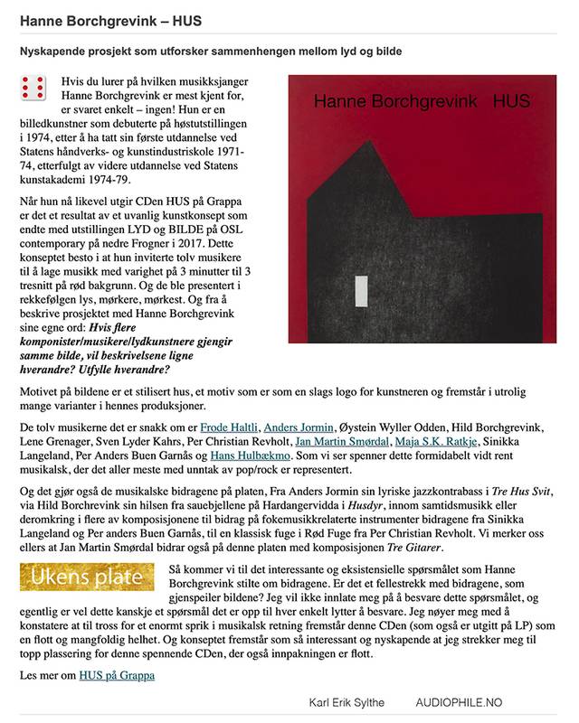 Hanne Borchgrevink HUS, LP