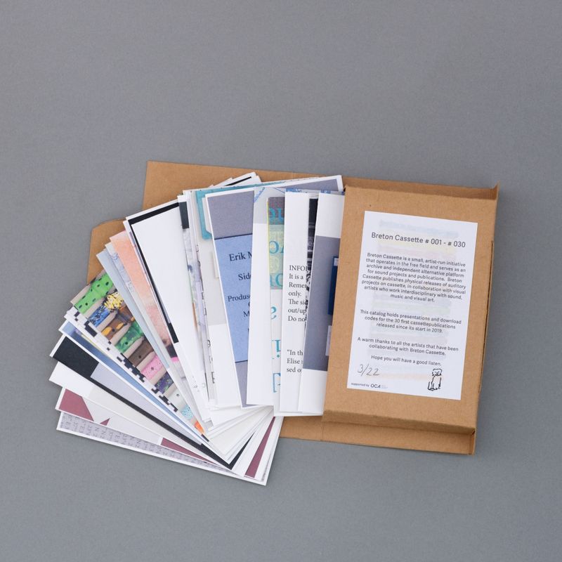 Breton Cassette  Catalogue #001-#030